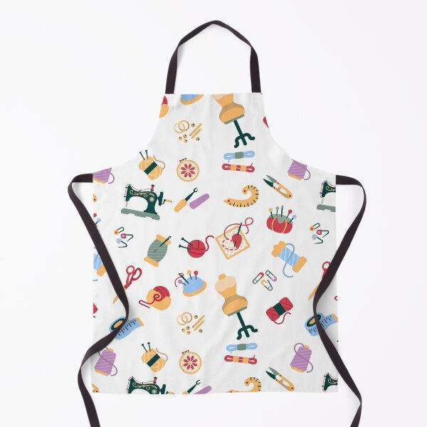 Item preview, Funny Quilt Sewing Lover Sewing Machine craft Embroidery Cute Scissors Pattern designed and sold by darunwan.