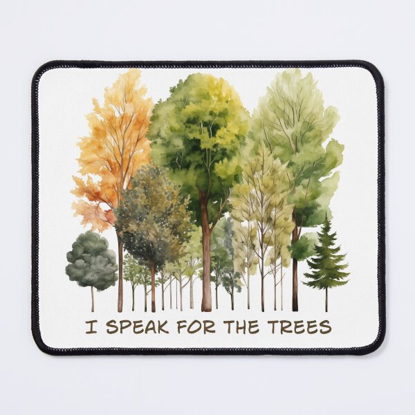 Item preview, I Speak For The Trees designed and sold by plantlady-shop.