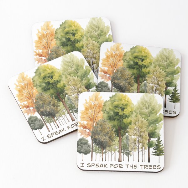 Item preview, I Speak For The Trees designed and sold by plantlady-shop.