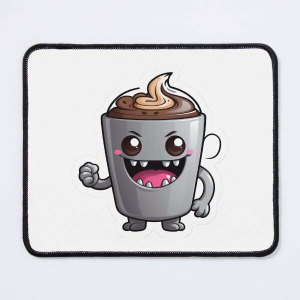 Item preview, Kawaii Coffee Cup Monster designed and sold by duke818.