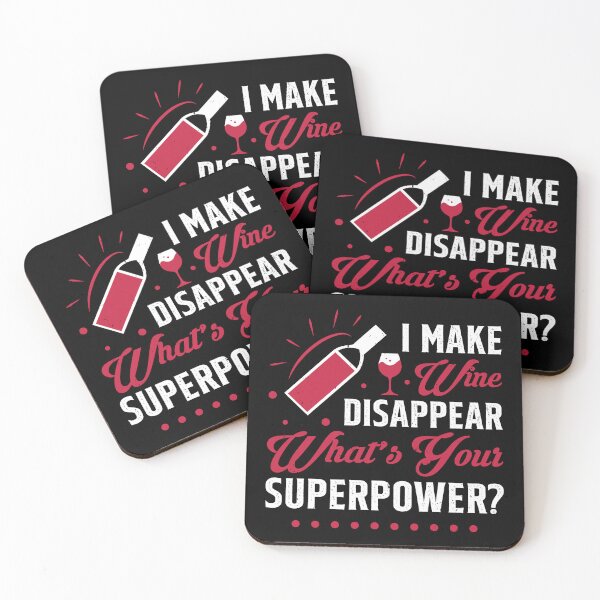 Item preview, I Make Wine Disappear What's Your Superpower Funny Alcohol designed and sold by Merchrise.