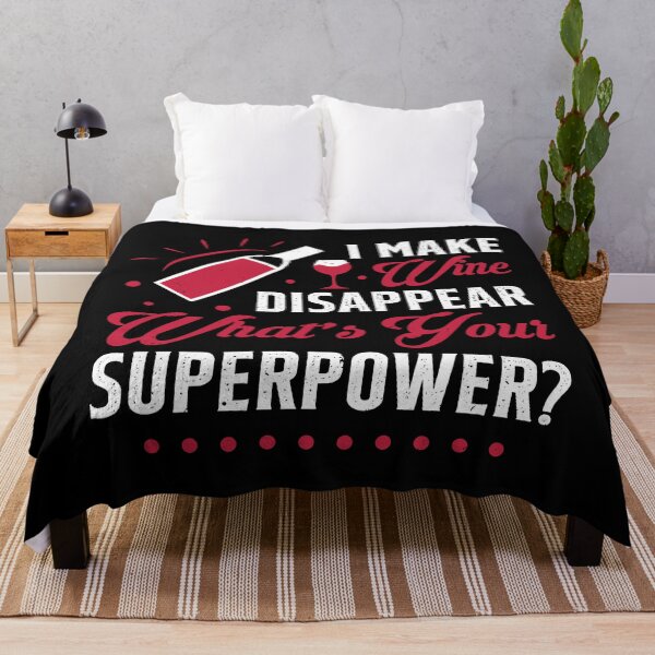 Item preview, I Make Wine Disappear What's Your Superpower Funny Alcohol designed and sold by Merchrise.