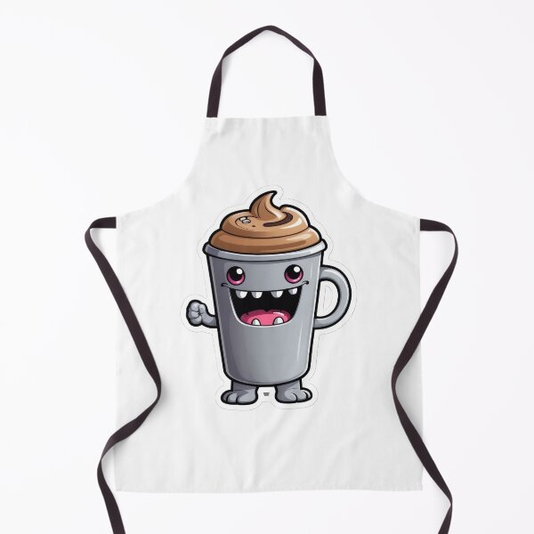 Item preview, Kawaii Cappuccino Cup Monster designed and sold by duke818.