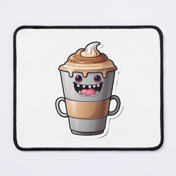 Item preview, Kawaii Latte Cup Monster designed and sold by duke818.