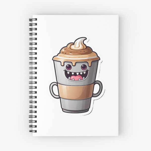Item preview, Kawaii Latte Cup Monster designed and sold by duke818.