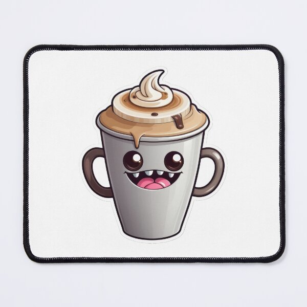 Item preview, Kawaii Latte Cup Monster designed and sold by duke818.