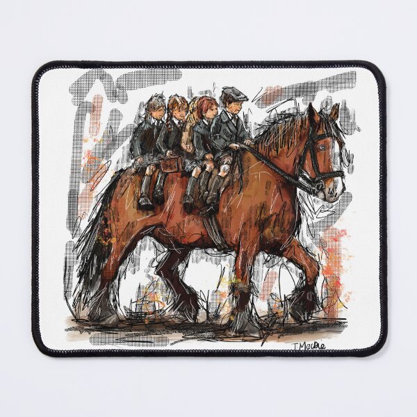Item preview, The Old School Horse designed and sold by TraceyMackieArt.