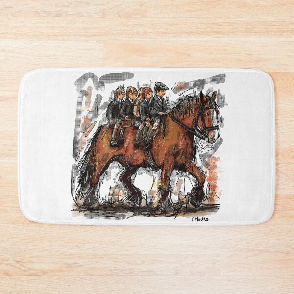 Item preview, The Old School Horse designed and sold by TraceyMackieArt.