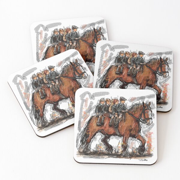 Item preview, The Old School Horse designed and sold by TraceyMackieArt.