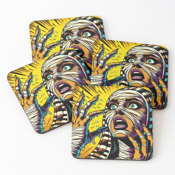 Item preview, Trippy Psychedelic Mummy Princess designed and sold by AIPixelMaster.