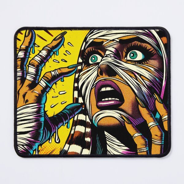 Item preview, Trippy Psychedelic Mummy Princess designed and sold by AIPixelMaster.