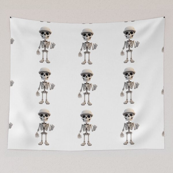 Item preview, Cartoon Style Skeleton, Logo, Sticker, Wall arts, Art Prints and More designed and sold by Kevin Lou.