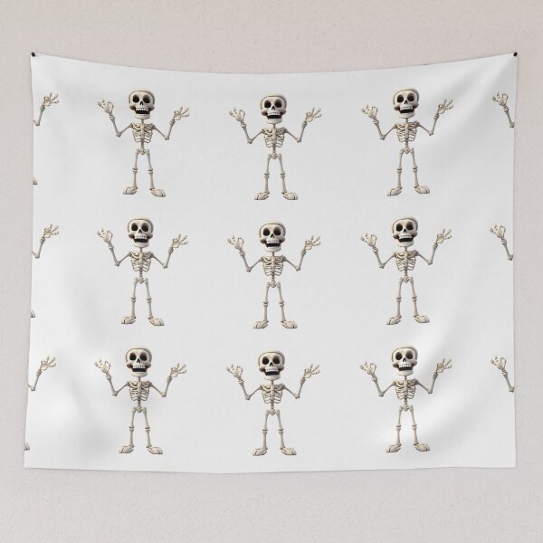 Item preview, Cartoon Style Skeleton, Logo, Sticker, Wall arts, Art Prints and More designed and sold by Kevin Lou.