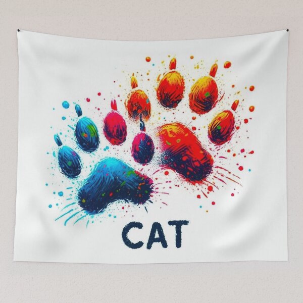 Item preview, cat footprints. designed and sold by growing-mom.
