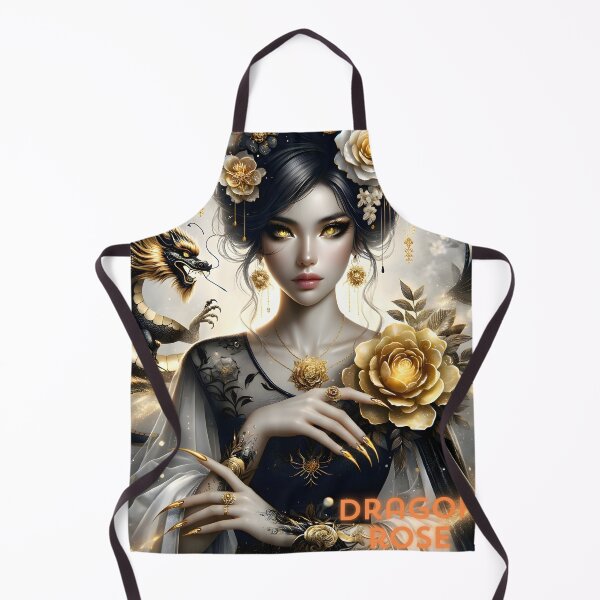 Item preview, Dragon Rose Nail Salon designed and sold by @adorcharm Modern & Classic AI Art.