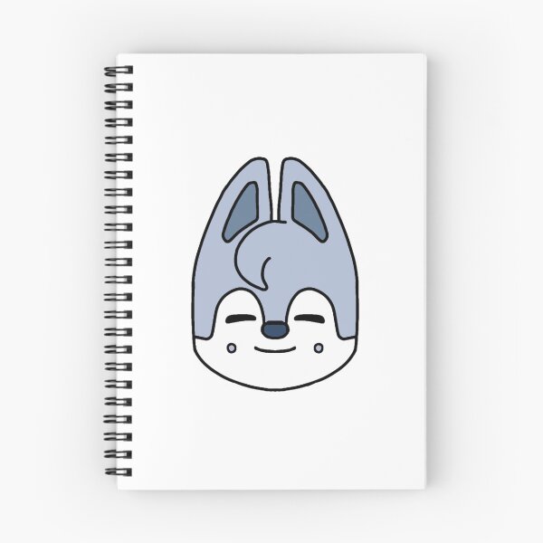 Item preview, Stray Kids - Skzoo Wolfchan Head [COLORED OUTLINE] designed and sold by itsaiaaa.