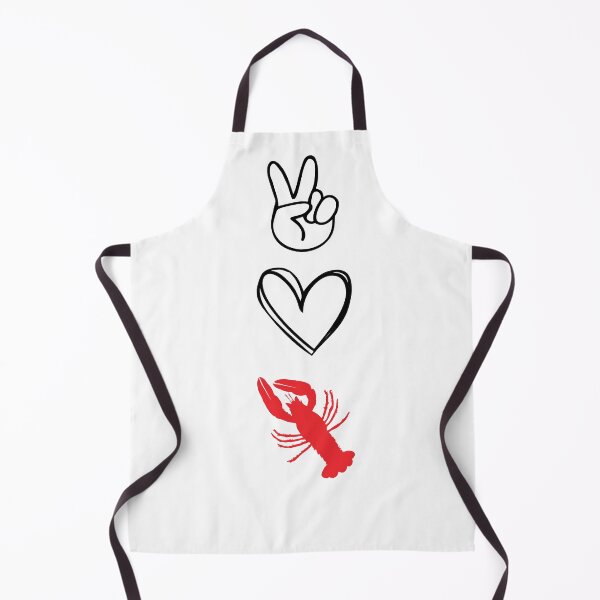 Item preview, Peace Love Crawfish Crayfish Crawdad designed and sold by Chelsealuv Krigbaum.