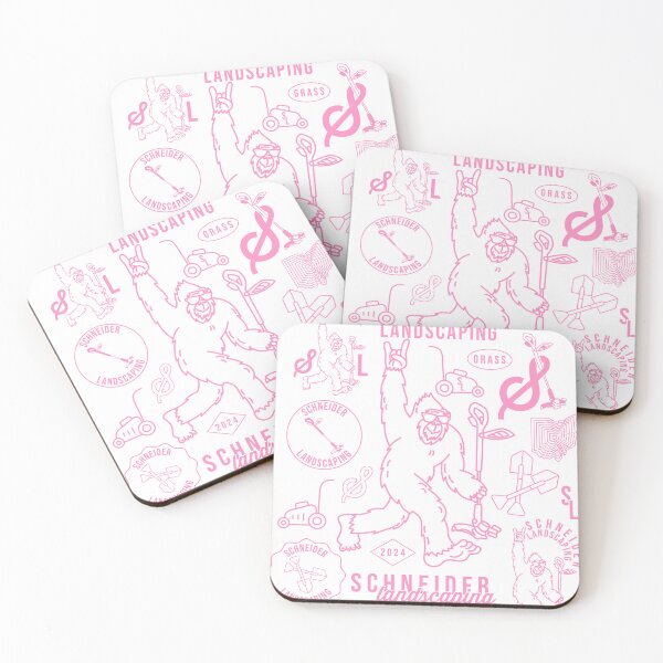 Item preview, pink big foot  designed and sold by Nina Susan Design.