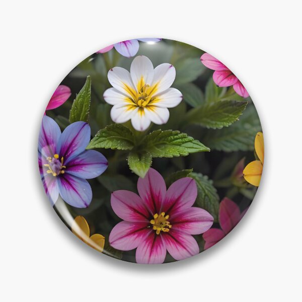 Artikelvorschau, Colorful Summer Flower Pattern entworfen und verkauft von TheArtOfPat.