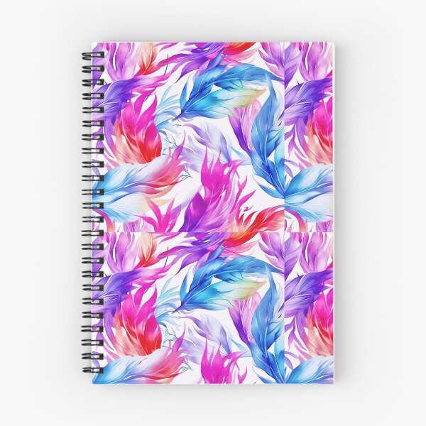 Item preview, Seamless Colorful Leaf Patterns Art Print Illustrations on White in watercolor Style designed and sold by Person-VIP.