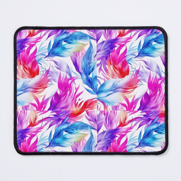 Item preview, Seamless Colorful Leaf Patterns Art Print Illustrations on White in watercolor Style designed and sold by Person-VIP.