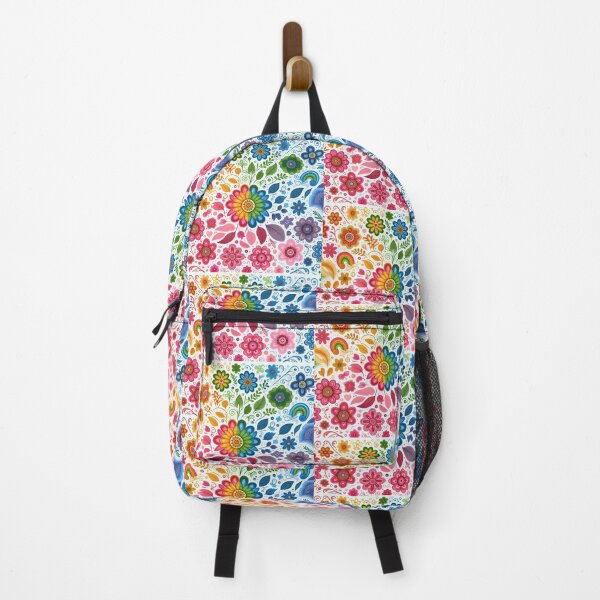 Item preview, Rainbow Colored Floral Art designed and sold by AzlanStudio.