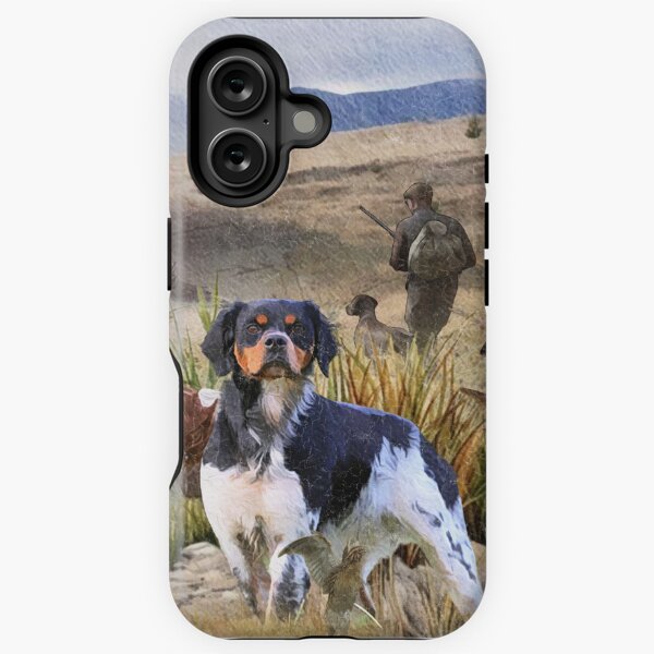 Item preview, Quail Hunting with a Brittany Spaniels, Art  designed and sold by TammyHunterArt.
