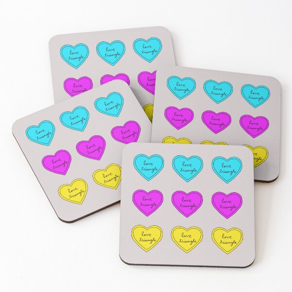 Item preview, Love triangle  designed and sold by lalashellsArt.