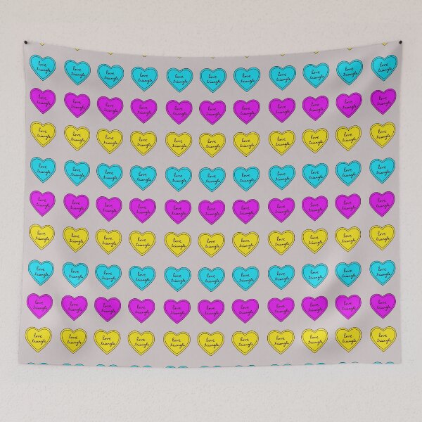 Item preview, Love triangle  designed and sold by lalashellsArt.