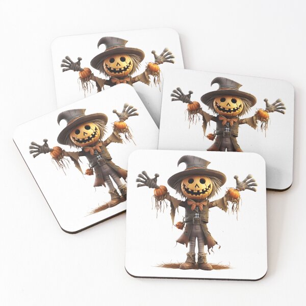 Item preview, Cartoon Style Scare Crow Halloween Monster, Logo, Sticker, Wall arts, Art Prints and More designed and sold by Kevin Lou.
