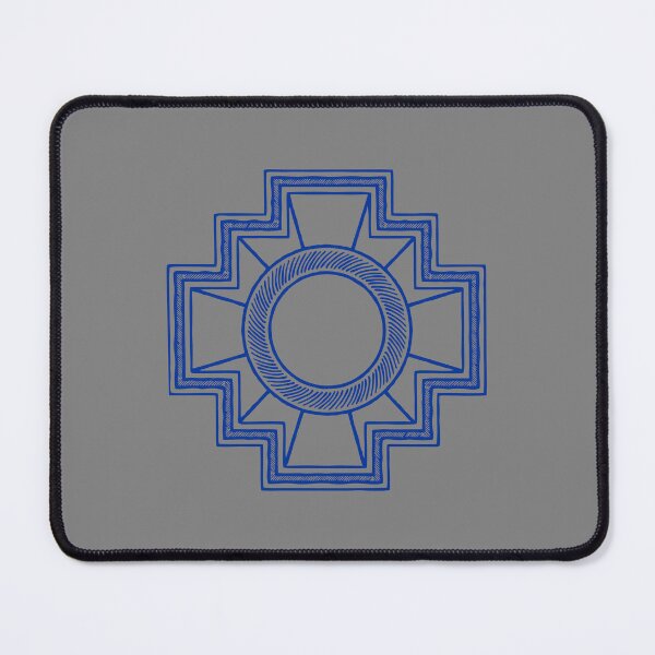 Item preview, Chakana lines blue designed and sold by Betuzo.
