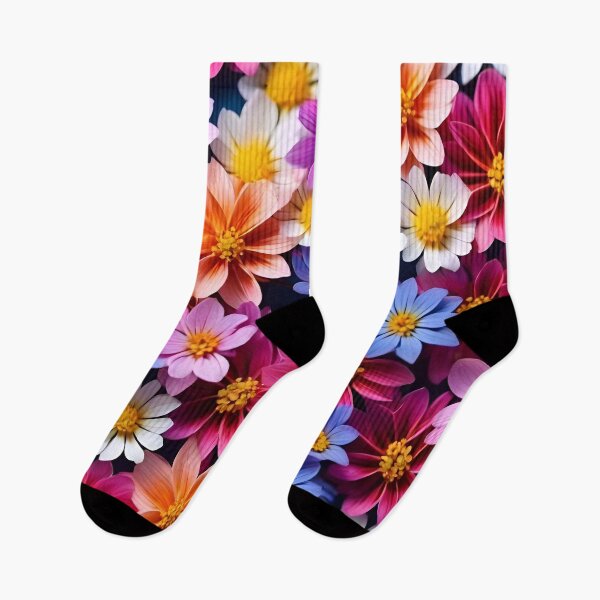 Artikelvorschau, Colorful Summer Flower Pattern entworfen und verkauft von TheArtOfPat.