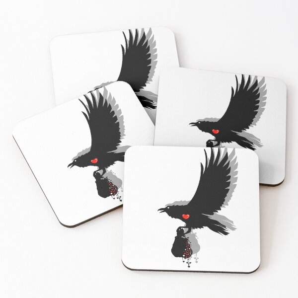 Item preview, Black raven love  designed and sold by Mariarti-ink.