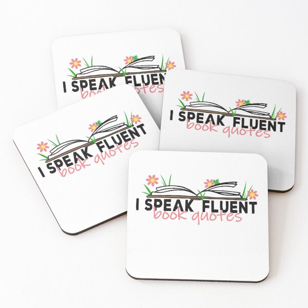 Item preview, Book Club I Speak Fluent Book Quotes designed and sold by Chelsealuv Krigbaum.