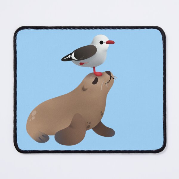 Item preview, Dolphin Gull and South American Sea Lion designed and sold by Maromas.
