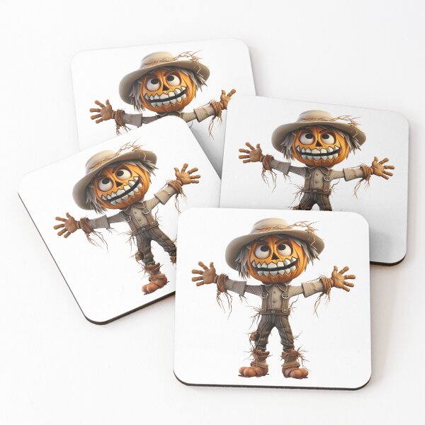 Item preview, Cartoon Style Scare Crow Halloween Monster, Logo, Sticker, Wall arts, Art Prints and More designed and sold by Kevin Lou.