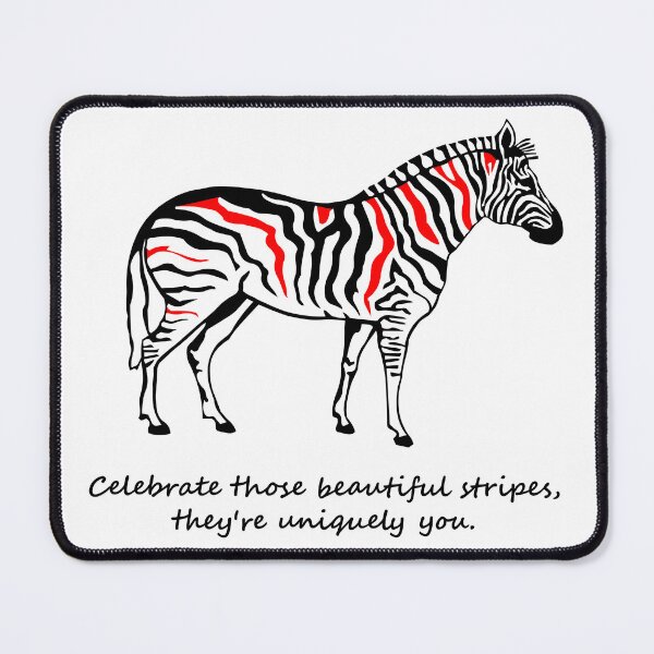 Item preview, Zebra - Celebrate your stripes designed and sold by BunnyHopDesigns.