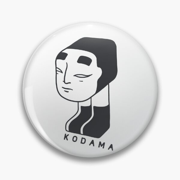 Item preview, Not a traditional Kodama spirit, a ghost with onna men mask  designed and sold by martodesign.