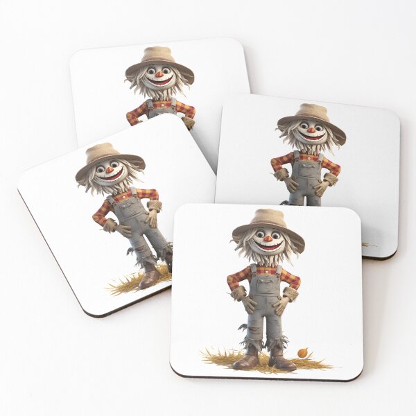 Item preview, Cartoon Style Scare Crow Halloween Monster, Logo, Sticker, Wall arts, Art Prints and More designed and sold by Kevin Lou.