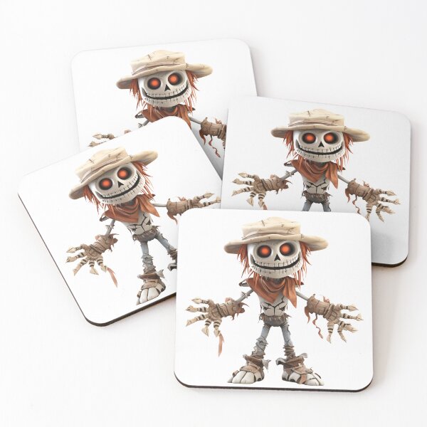 Item preview, Cartoon Style Scare Crow Halloween Monster, Logo, Sticker, Wall arts, Art Prints and More designed and sold by Kevin Lou.
