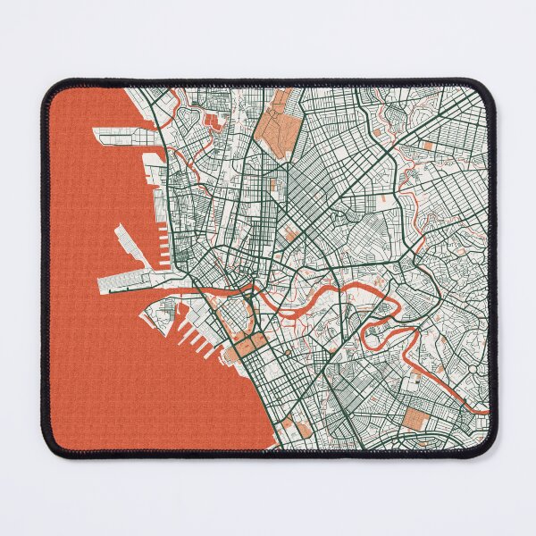 Item preview, Manila City Map of the Philippines  - Bohemian designed and sold by deMAP.