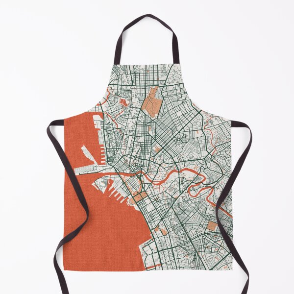 Item preview, Manila City Map of the Philippines  - Bohemian designed and sold by deMAP.