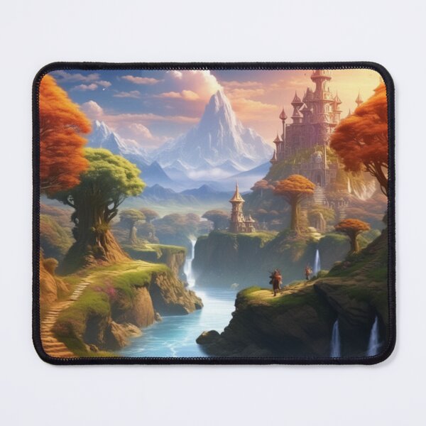 Item preview, Approaching a Magical Castle designed and sold by Raging Woody Designs.