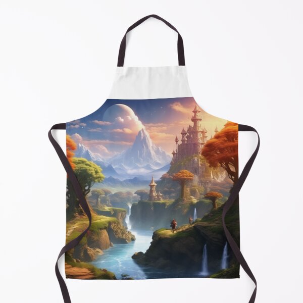 Item preview, Approaching a Magical Castle designed and sold by Raging Woody Designs.