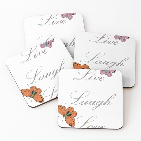 Item preview, Live laugh love glitter butterfly designed and sold by SavagexCreation.