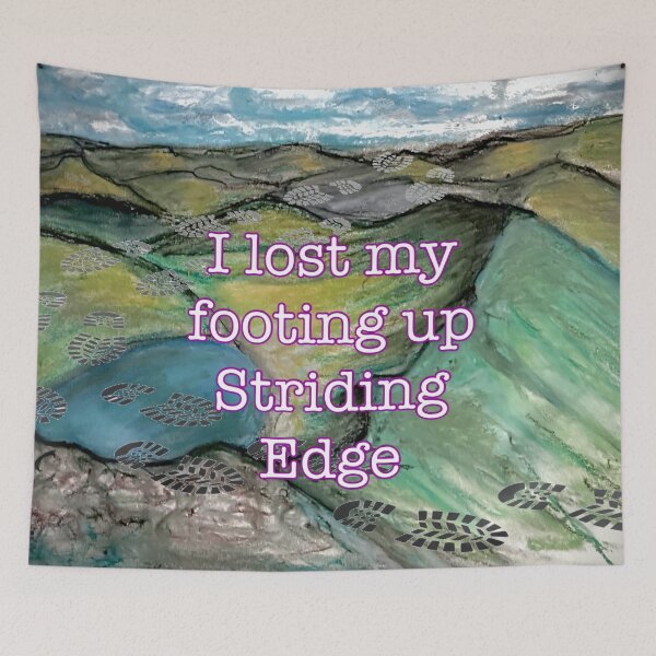Item preview, I lost my footing designed and sold by Glenbobagins.