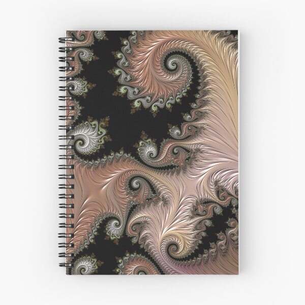 Item preview, Fractal Abstract Playground in Creamy Chocolate designed and sold by MoodyMuseArt.