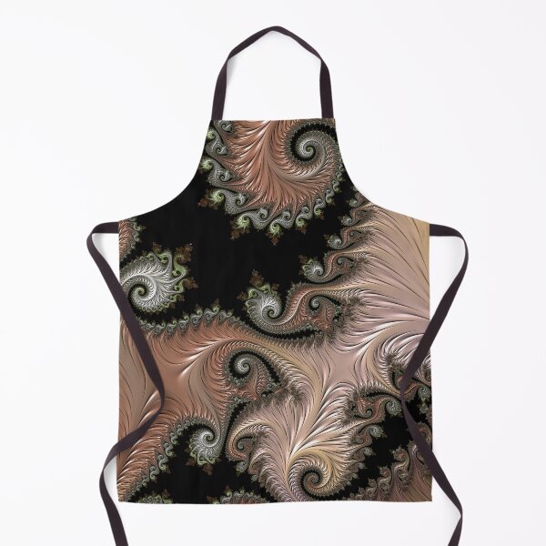 Item preview, Fractal Abstract Playground in Creamy Chocolate designed and sold by MoodyMuseArt.