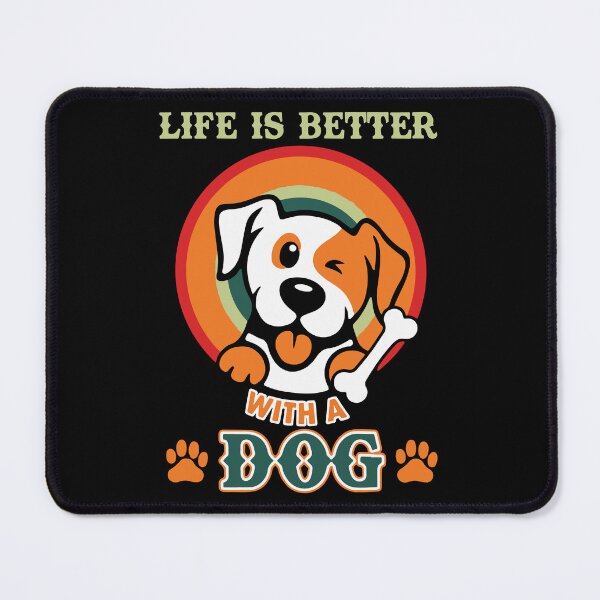 Item preview, Life is Better with a Dog Tee – Embrace Canine Joy in Style designed and sold by WaggingTails97.