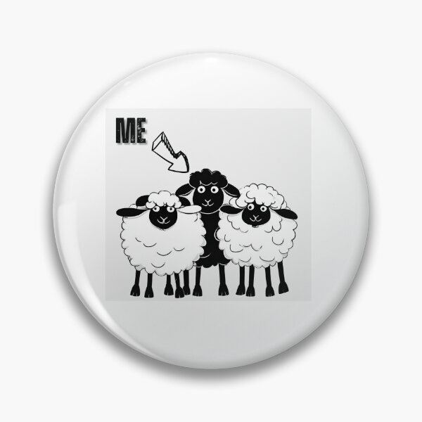 Item preview, Proudly the Black Sheep! designed and sold by Fredster1966.